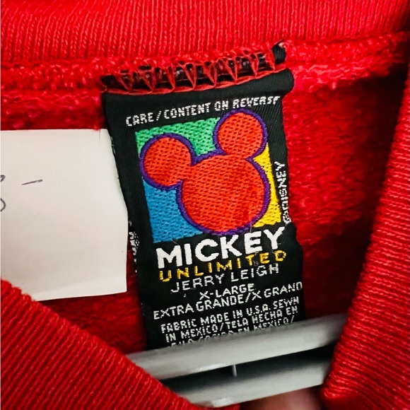 90’s Mickey and Minnie Disney Sweatshirt XL - Picture 4 of 5